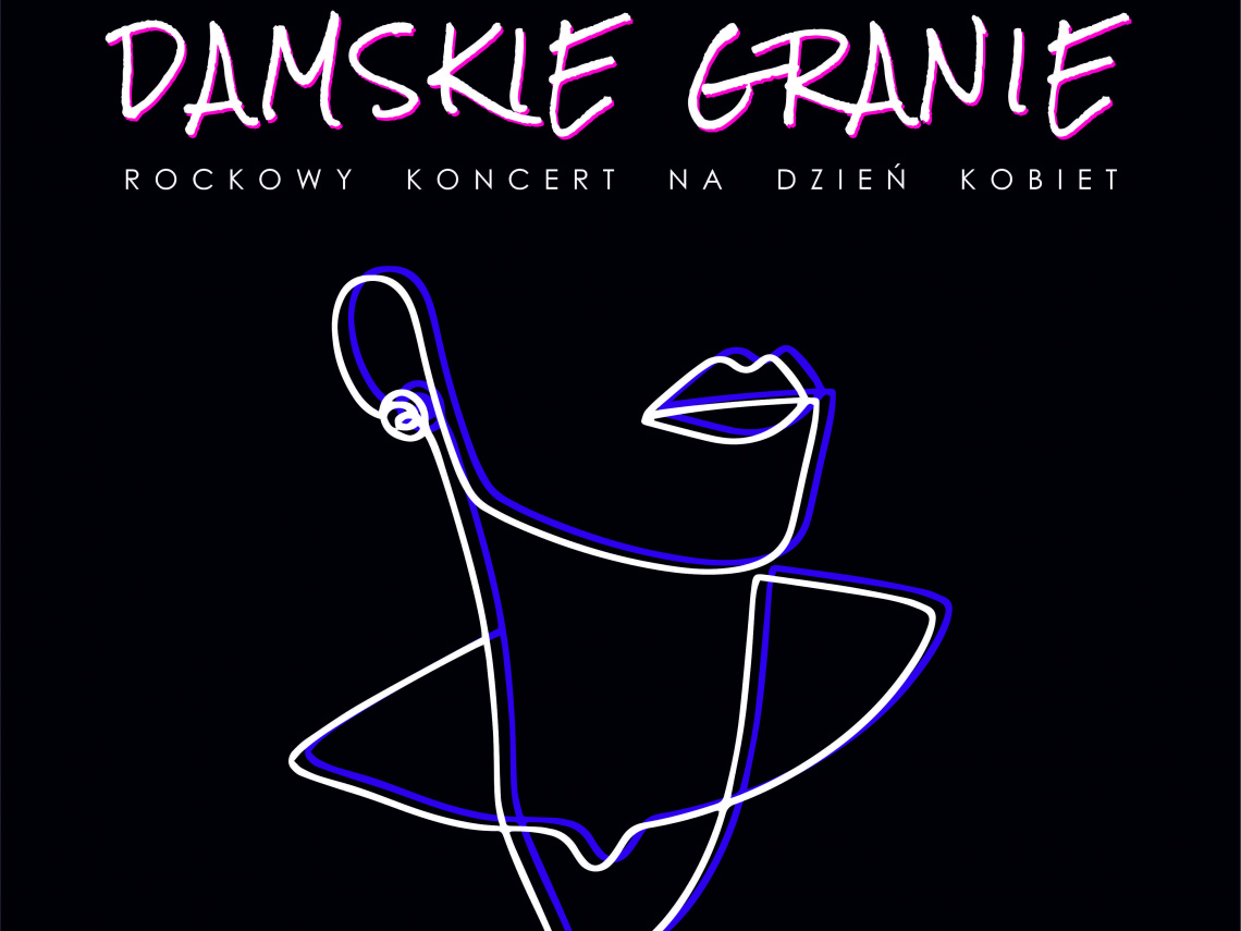 Plakat koncertu Damskie Granie