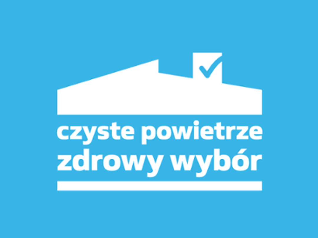 Grafika ptrzedstawia dom i napis "Czyste powietrze - zdrowy wybór", fot. gov.pl