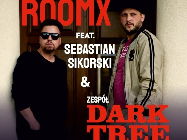 Palkat koncertu ze zdjęciem grupy Roomx i Sebastiana Sikorskiego