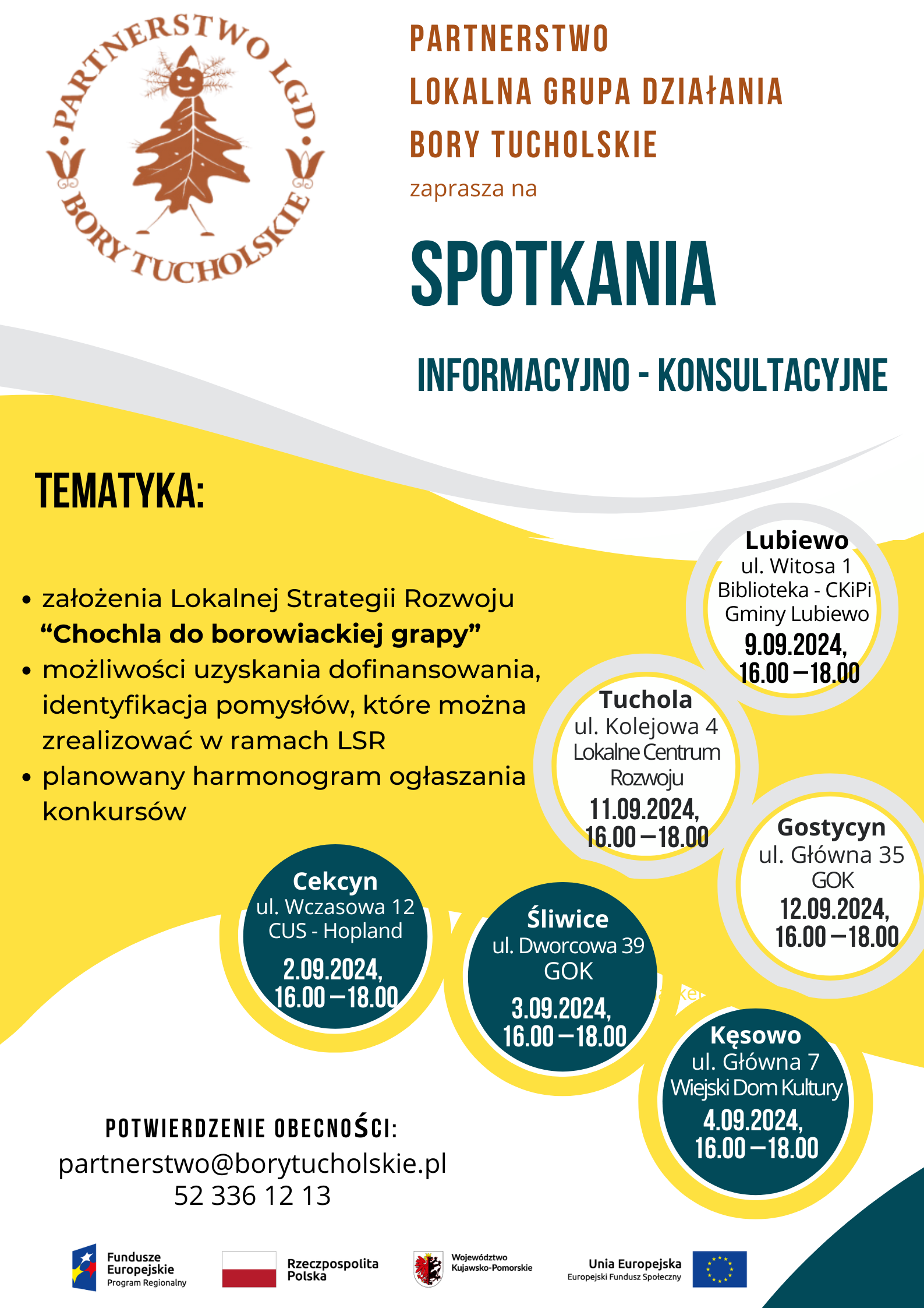 Plakat informacyjny. Jego treść jest zawarta w artykule