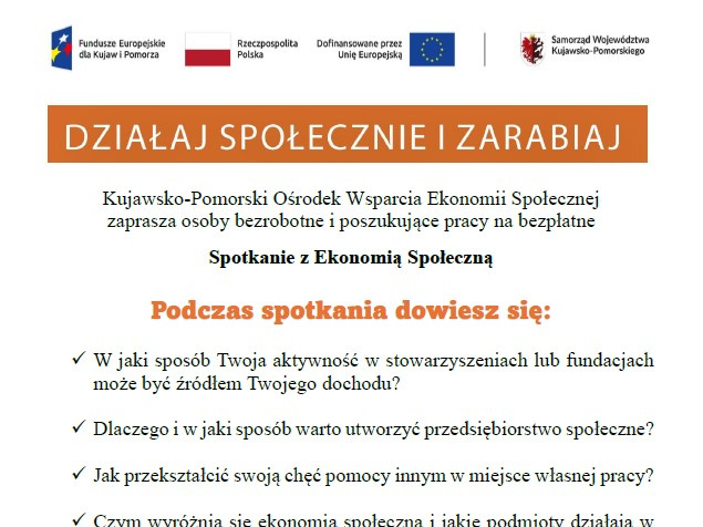 Plakat informacyjny. Jego treść jest zawarta w załączniku