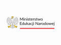 Grafika przedstawia godło Polski i napis: Ministerstwo Edukacji Narodowej