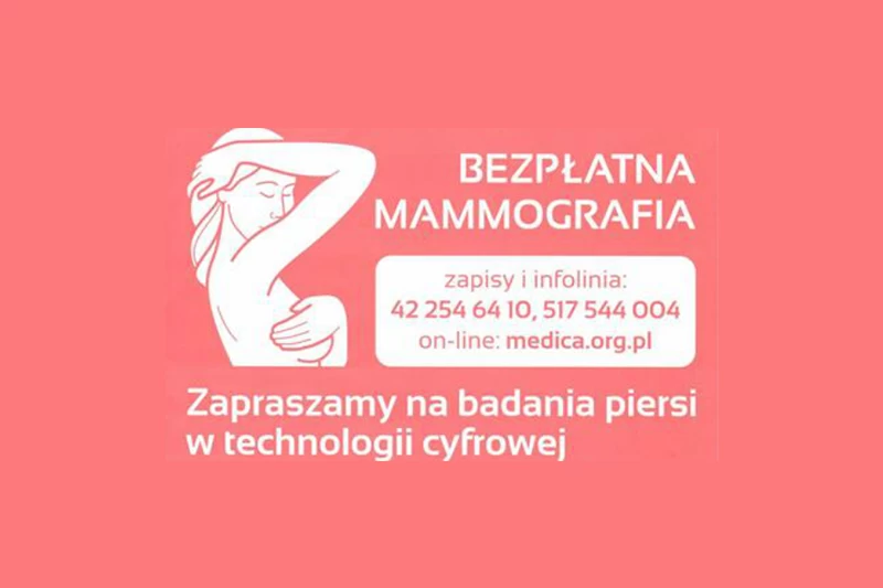 Bezpłatna mammografia w Tucholi 