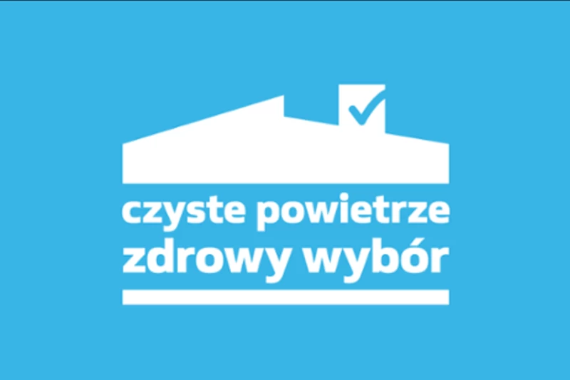 Logo programu "Czyste powietrze"