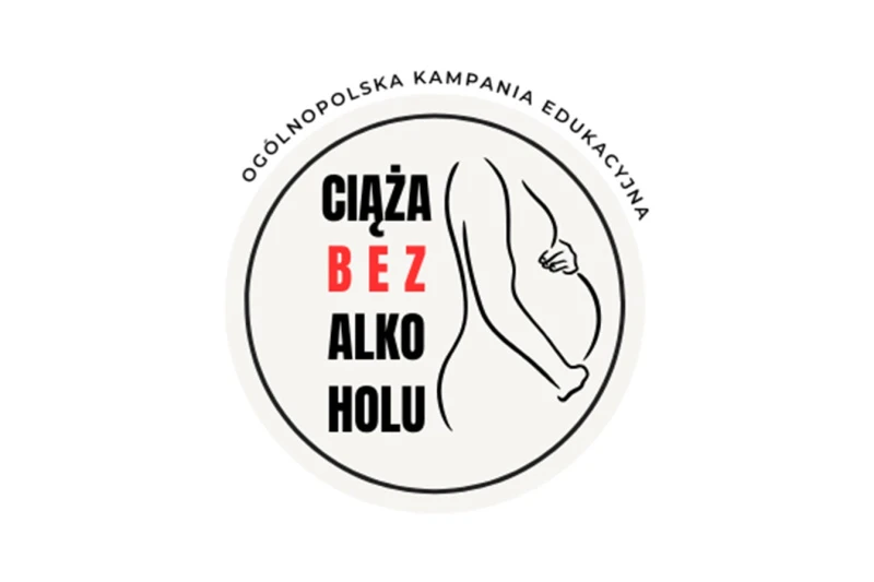 Logo kampanii: Ciąża bez alkoholu